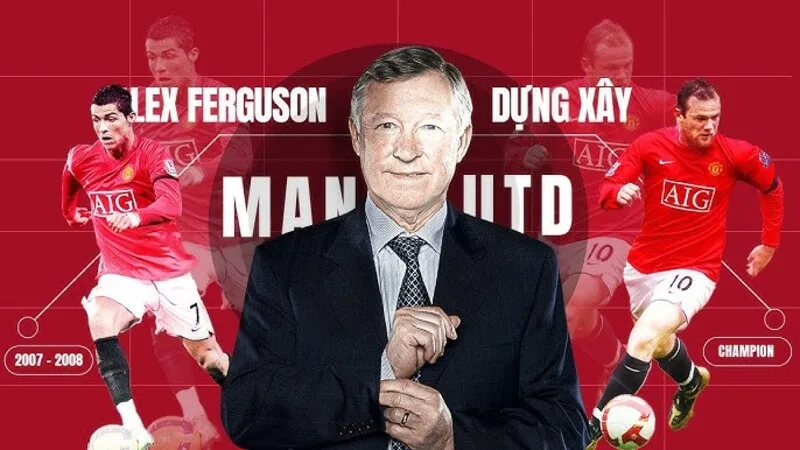 Sir Alex Ferguson xây dựng MU 2008 với hệ thống chiến thuật linh hoạt, có thể chuyển đổi tùy từng đối thủ.