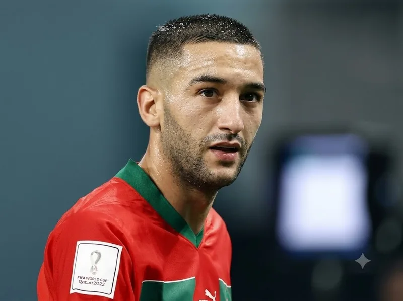 Hakim Ziyech sinh tại Hà Lan và lựa chọn khoác áo đội tuyển Morocco.